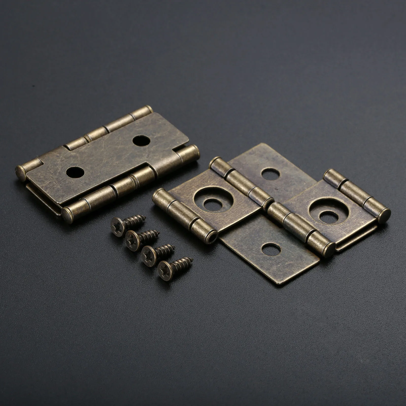 2pcs Antique Bronze Double Bea - Furniture Hardware Vintage ulasan dan harga