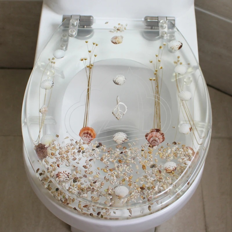 47x38cm Premium Resin Toilet S - Soft Close Hinge ulasan dan harga