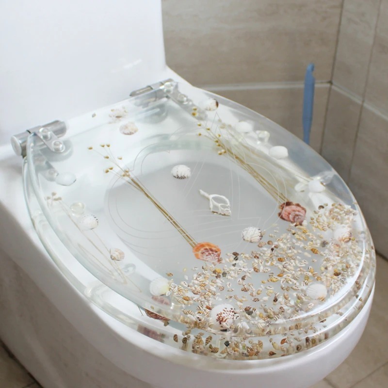 47x38cm Premium Resin Toilet S - Soft Close Hinge ulasan dan harga
