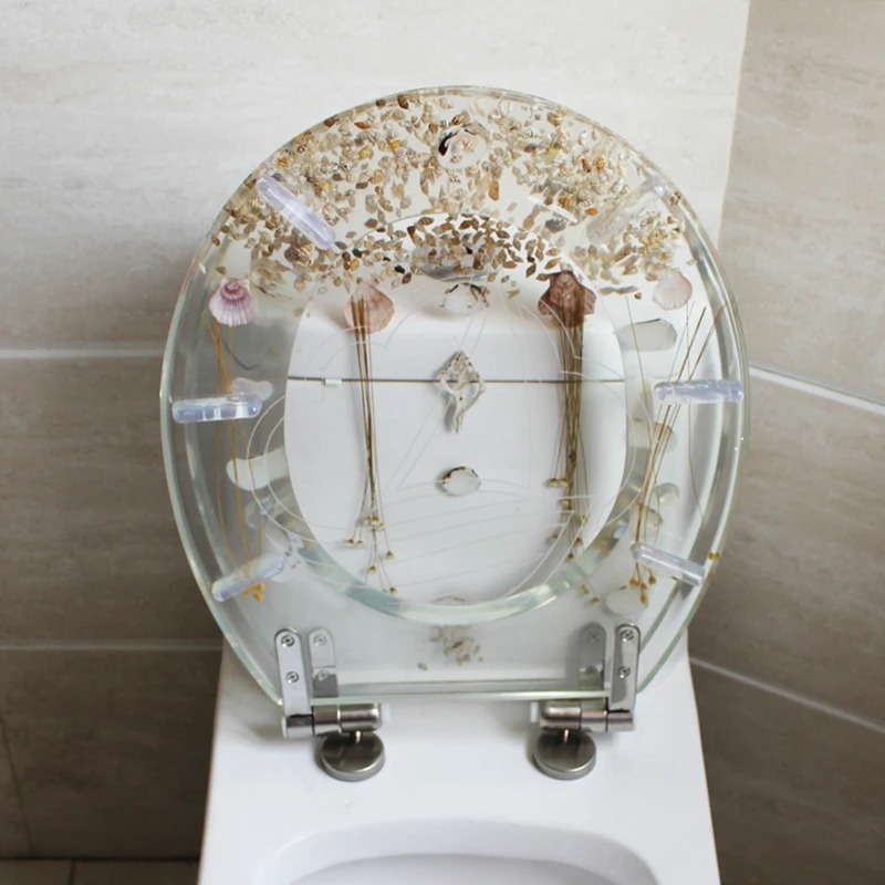 47x38cm Premium Resin Toilet S - Soft Close Hinge ulasan dan harga