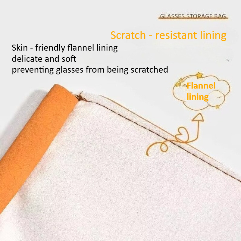 Unisex Leather Eyeglass Case P - Soft Close Hinge ulasan dan harga