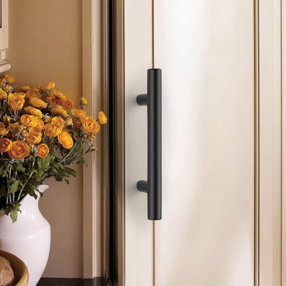 20 PCS Cabinet Pulls Matte Bla - Restoration Hardware Furniture Used ulasan dan harga