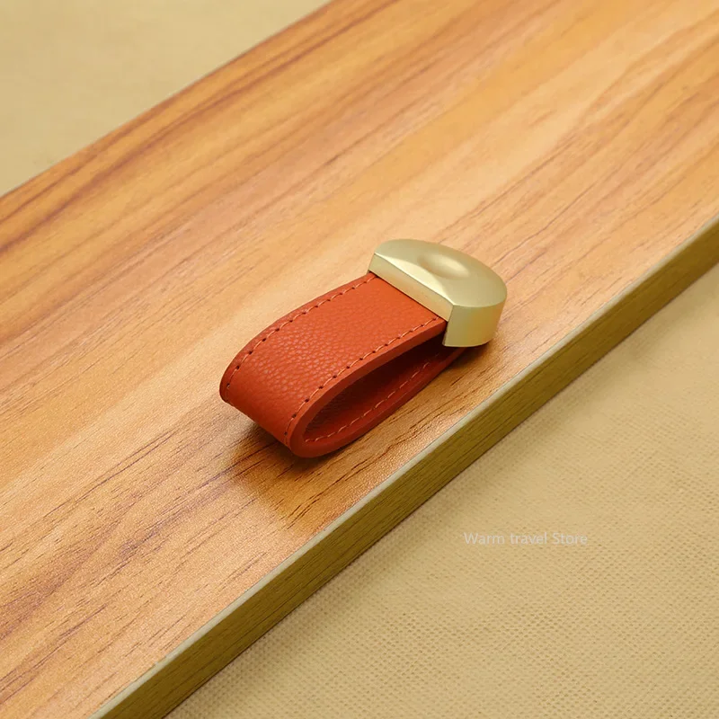 1 PCS Leather Handle Bag Handl - Restoration Hardware Furniture Used ulasan dan harga