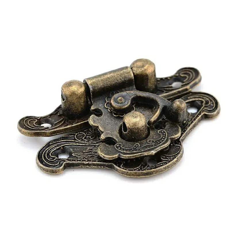 5-20pcs Vintage Metal Hasp Lat - Furniture Hardware Antique ulasan dan harga