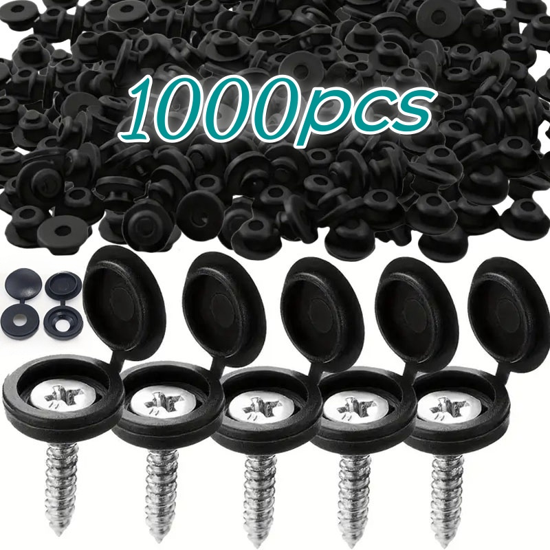 1000pcs Hinged Plastic Screw C - Furniture Hardware Covers ulasan dan harga