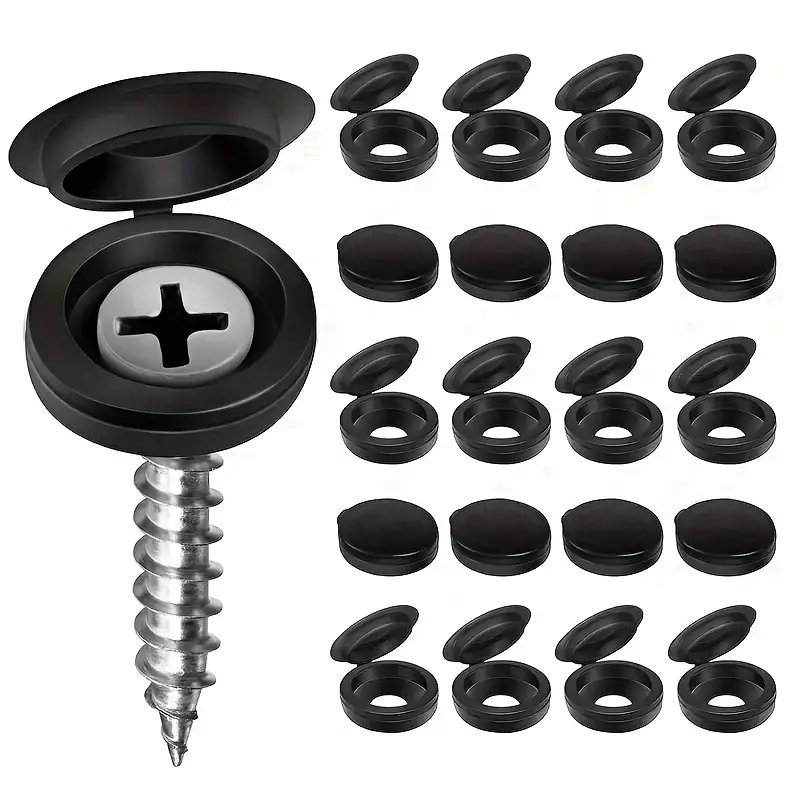 1000pcs Hinged Plastic Screw C - Furniture Hardware Covers ulasan dan harga