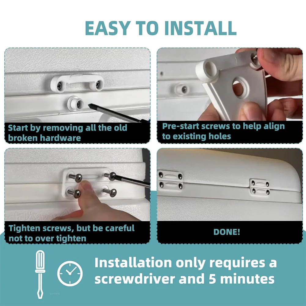 4Pack Hinges And 2 Latches Rep - Furniture Hardware Repair ulasan dan harga