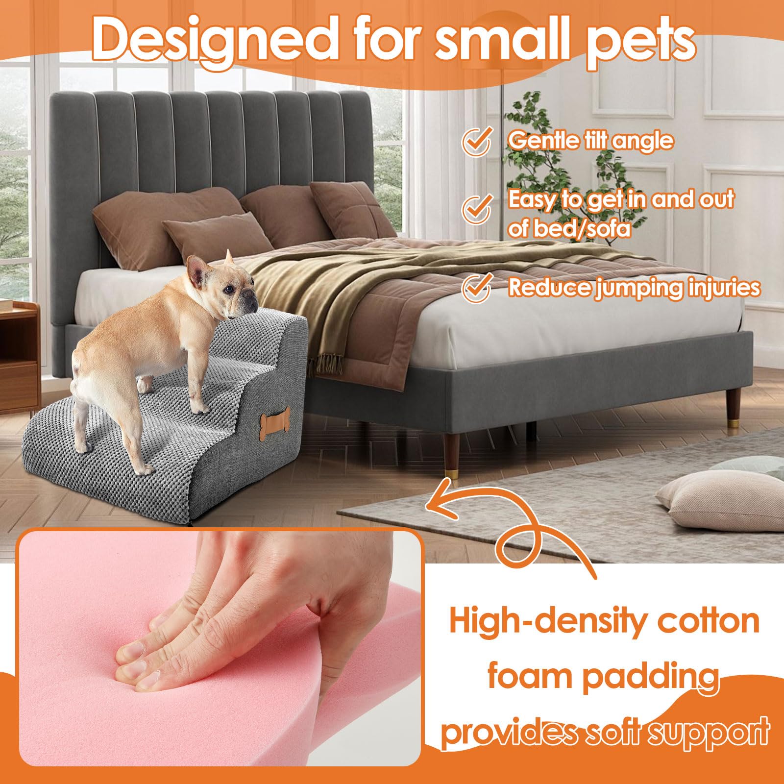 Ladder Puppys Stairs Pets Bone - Furniture Hardware For Bed ulasan dan harga