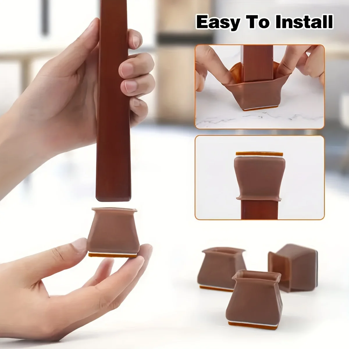 Silicone Edge Wrapped Chair Fo - Furniture Foot Pad ulasan dan harga