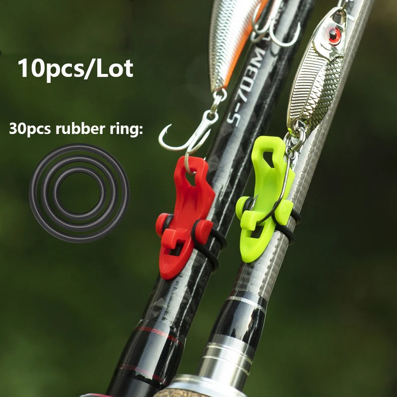 10-30pcs Fishing Rod Pole Hook - Furniture Hardware Jig ulasan dan harga