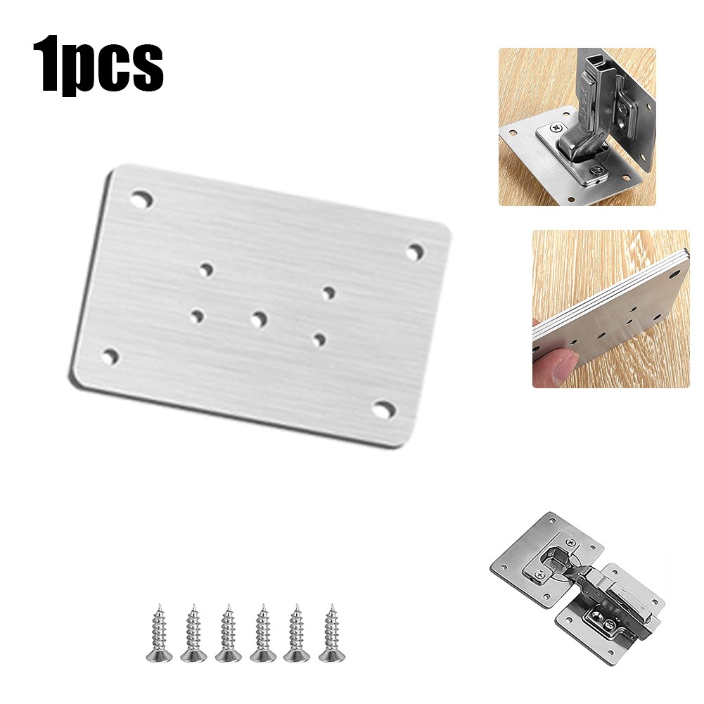 1/2/4/10Pcs Hinge Repair Plate - Furniture Hardware Repair ulasan dan harga